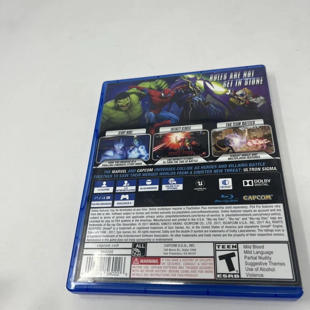 Marvel vs. Capcom Infinite - Sony PlayStation 4 PS4